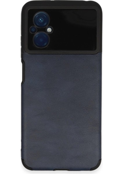 Xiaomi Poco M5 Kılıf Loop Deri Silikon - Lacivert