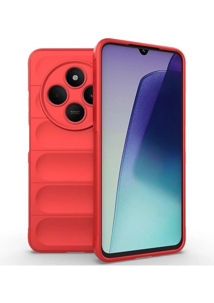 Xiaomi Redmi 14C Kılıf Optimum Silikon - Kırmızı