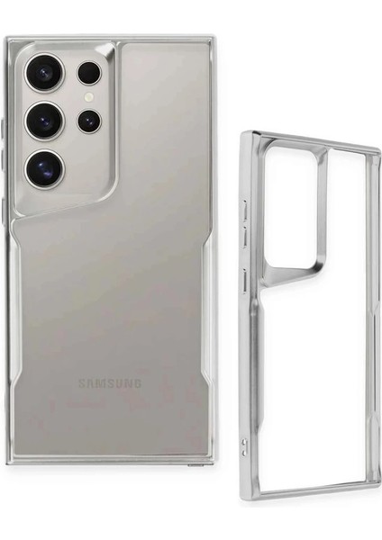 Samsung Galaxy S25 Ultra Kılıf Boyi Silikon Kapak - Siyah modelleri