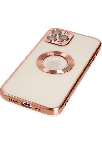 Iphone 12 Pro Max Kılıf Slot Silikon - Rose Gold indirimleri
