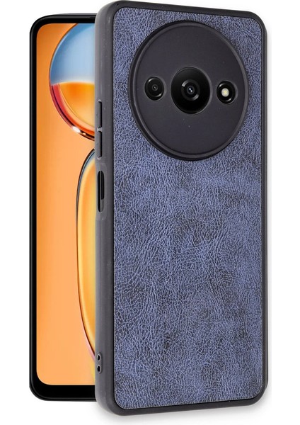 Xiaomi Redmi A3 4g Kılıf Aras Deri Kapak - Lacivert fiyatları