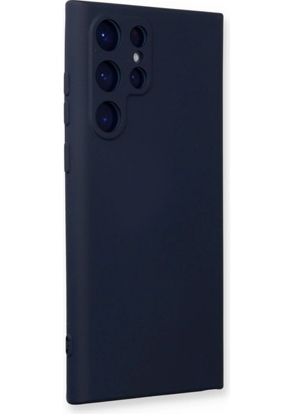 Samsung Galaxy S23 Ultra Kılıf Nano Içi Kadife Silikon - Lacivert fiyatları
