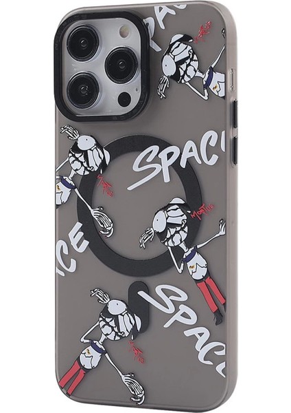 Iphone 13 Pro Kılıf Apollo Magneticsafe Desenli Kapak - Apollo Siyah - 3 fiyatları