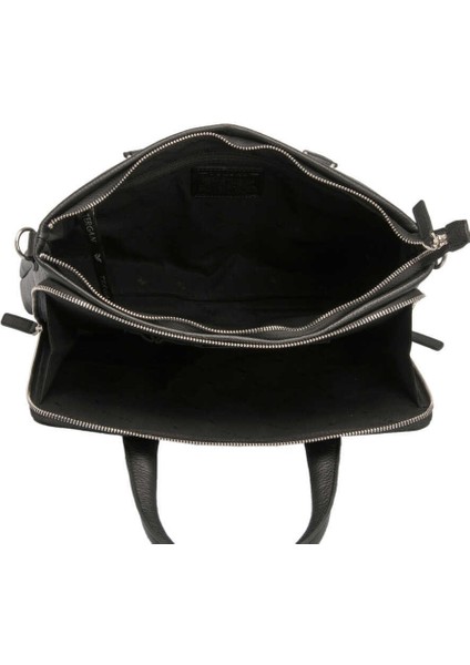 Siyah Hakiki Deri Erkek Evrak Çantası - S1EV00021404-A41