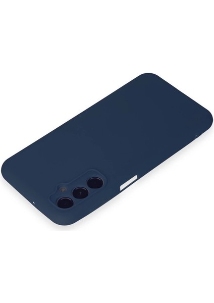 Samsung Galaxy M34 5g Kılıf First Silikon - Lacivert modelleri