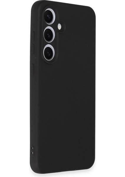 Samsung Galaxy S24 Fe Kılıf Nano Içi Kadife Silikon - Siyah fiyatları