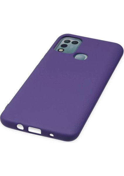 Infinix Hot 10 Play Kılıf Nano Içi Kadife Silikon - Mor fırsatları