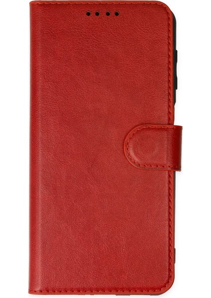 Iphone 14 Pro Max Kılıf Trend S Plus Kapaklı Kılıf - Kırmızı modelleri