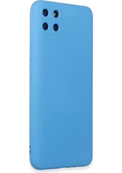 Realme C11 Kılıf Nano Içi Kadife Silikon - Mavi fiyatları