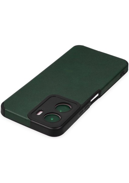 Vivo Y16 Kılıf Loop Deri Silikon - Yeşil fırsatları
