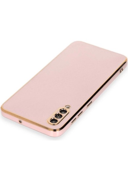 Samsung Galaxy A50 Kılıf Volet Silikon - Pembe fırsatları