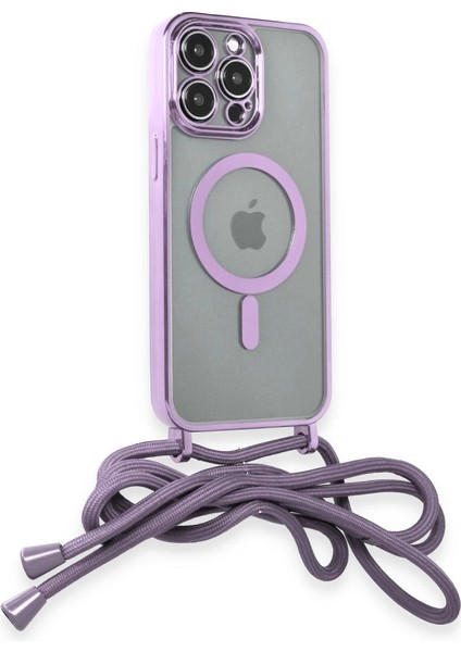 Iphone 13 Pro Kılıf Divo Lazer Askılı Magsafe Kapak - Lila fiyatları