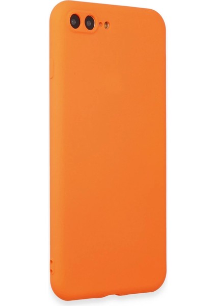 Iphone 7 Plus Kılıf First Silikon - Parlak Turuncu fiyatları