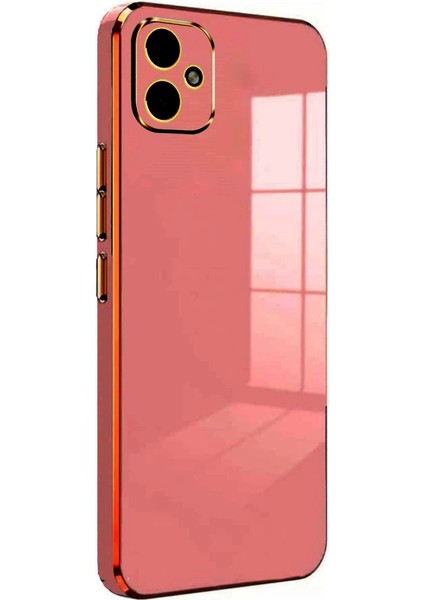 Samsung Galaxy A05 Kılıf Volet Silikon - Kırmızı