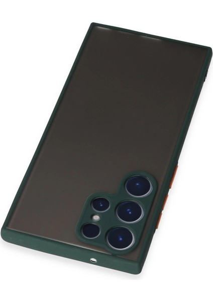 Samsung Galaxy S22 Ultra Kılıf Montreal Silikon Kapak - Yeşil modelleri