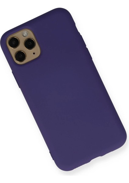 Iphone 11 Pro Max Kılıf Nano Içi Kadife Silikon - Mor fiyatları