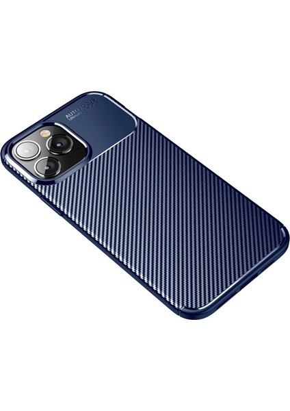 Iphone 14 Pro Kılıf Auto Focus Karbon Kapak - Lacivert fiyatları