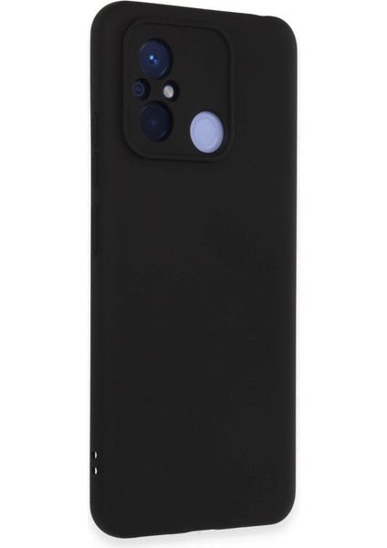 Xiaomi Redmi 12C Kılıf Nano Içi Kadife Silikon - Siyah fiyatları