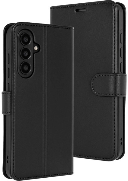 Samsung Galaxy S25 Fe Trend S Plus Kapaklı Kılıf - Siyah