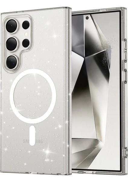 Joko Samsung Galaxy S23 Ultra Kılıf Magsafe Kapak - Şeffaf