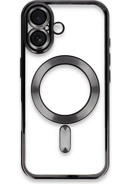 Iphone 16 Plus Kılıf Kross Magneticsafe Kapak - Siyah