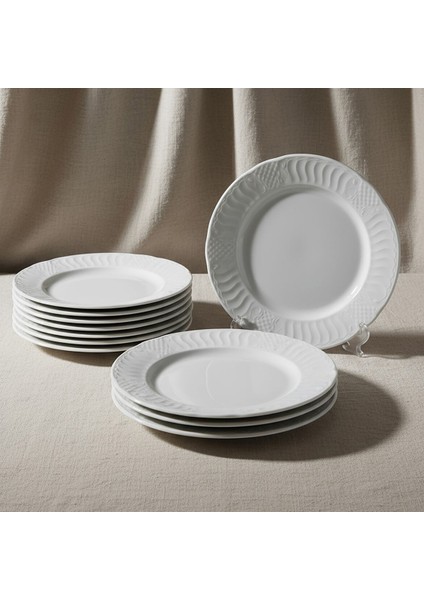 Sembol 6 Parça 20 cm Pasta Tabağı