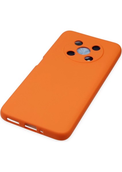 Huawei Nova Y90 Kılıf Nano Içi Kadife Silikon - Turuncu modelleri