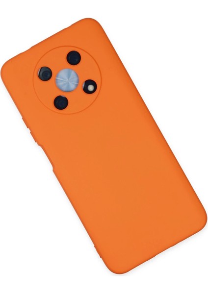 Huawei Nova Y90 Kılıf Nano Içi Kadife Silikon - Turuncu indirimleri