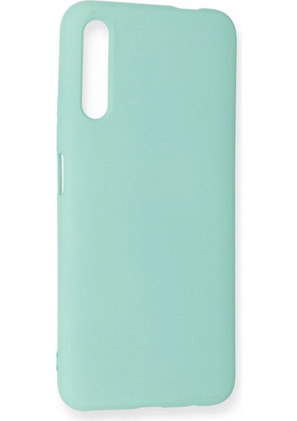 Huawei P Smart Pro / Y9S Kılıf Nano Içi Kadife Silikon - Turkuaz fiyatları