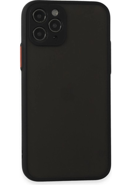 Iphone 11 Pro Kılıf Montreal Silikon Kapak - Siyah