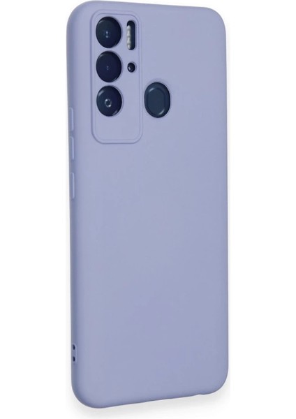 Tecno Pova Neo Kılıf Nano Içi Kadife Silikon - Lila fiyatları