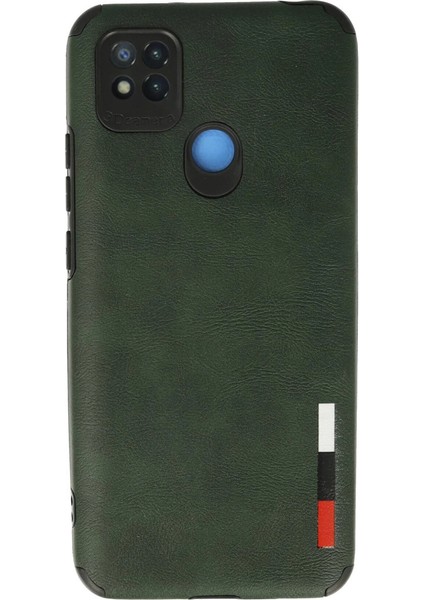 Xiaomi Redmi 9c Kılıf Loop Deri Silikon - Yeşil