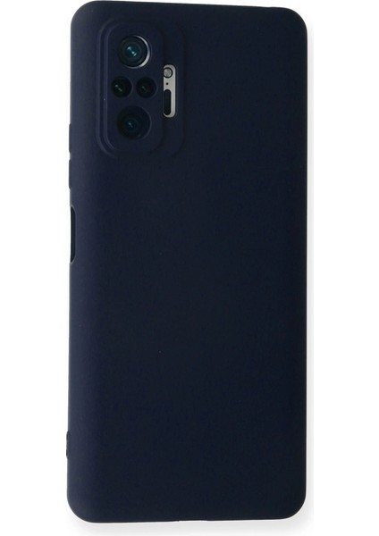 Xiaomi Redmi Note 10 Pro Kılıf Nano Içi Kadife Silikon - Lacivert fiyatları
