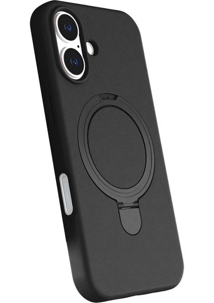 Apple Iphone 16 Plus Regal Magsafe Standlı Kapak - Siyah fiyatları