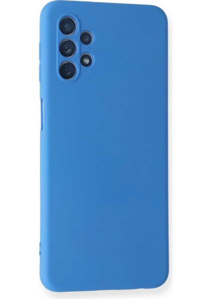 Samsung Galaxy A52 Kılıf Nano Içi Kadife Silikon - Mavi fiyatları