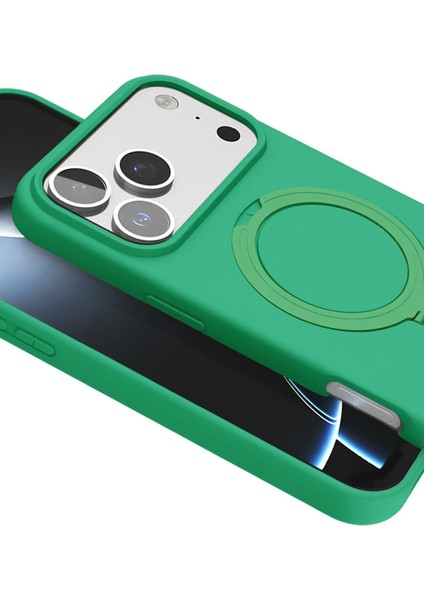 Apple Iphone 17 Pro Regal Magsafe Standlı Kapak - Yeşil indirimleri