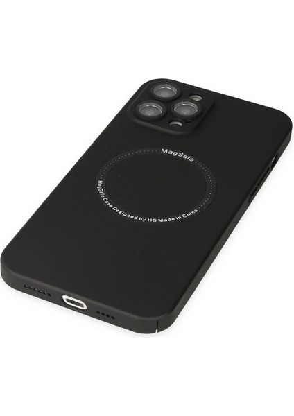 Iphone 12 Pro Kılıf Jack Magneticsafe Lens Silikon - Siyah indirimleri