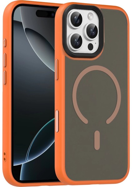 Joko Apple Iphone 16 Pro Max Megane Magsafe Kapak - Turuncu
