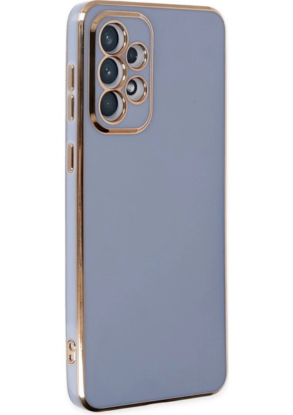 Samsung Galaxy A73 5g Kılıf Volet Silikon - Mavi modelleri