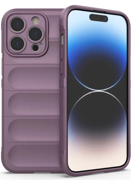 Iphone 15 Pro Max Kılıf Optimum Silikon - Mor