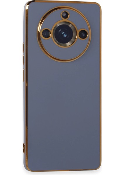 Realme 11 Pro Kılıf Volet Silikon - Mavi