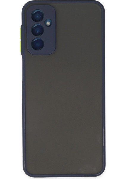 Samsung Galaxy M13 Kılıf Montreal Silikon Kapak - Lacivert