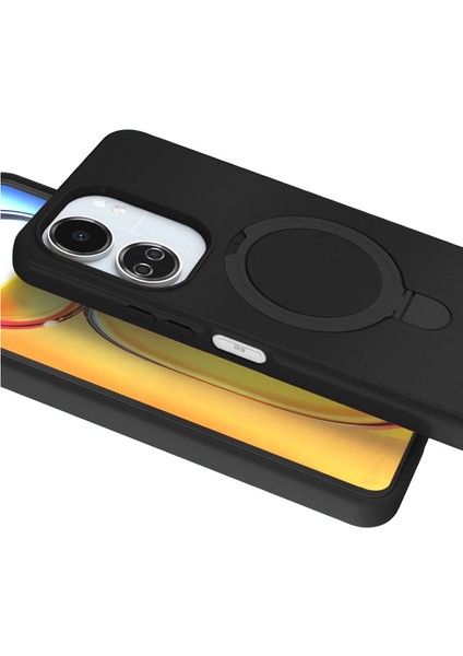 Xiaomi Redmi 13C Regal Magsafe Standlı Kapak - Siyah modelleri