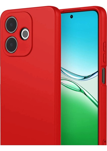 Oppo A5 Pro 4g First Silikon - Kırmızı fiyatları