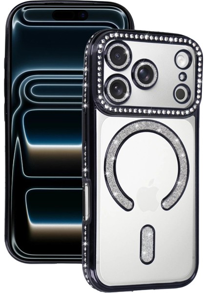 Apple Iphone 17 Pro Max Joke Simli Magneticsafe Kılıf - Siyah