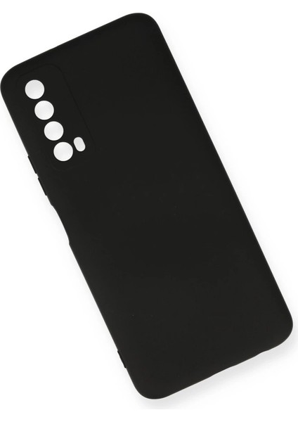 Huawei P Smart 2021 Kılıf Nano Içi Kadife Silikon - Siyah modelleri