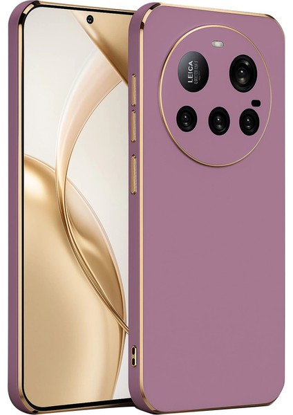 Xiaomi Mi 15 Ultra Kılıf Volet Silikon - Mor