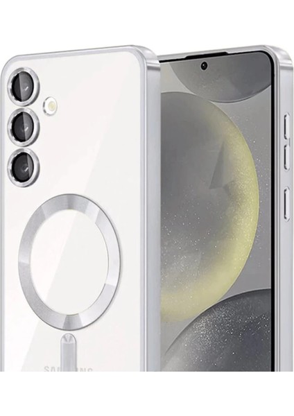 Samsung Galaxy A26 Kross Magneticsafe Kapak - Gümüş fiyatları