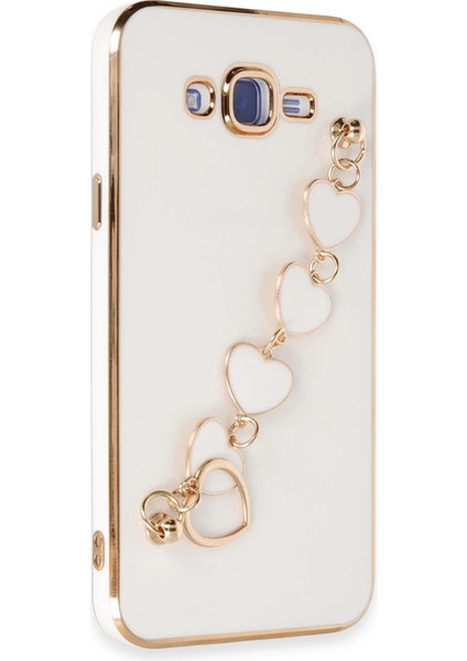 Samsung Galaxy J7 Kılıf Esila Silikon - Beyaz fiyatları