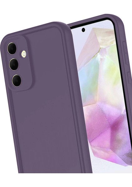 Samsung Galaxy A17 5g Viera Silikon - Mürdüm modelleri